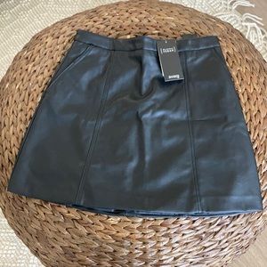 H&M Leather Skirt